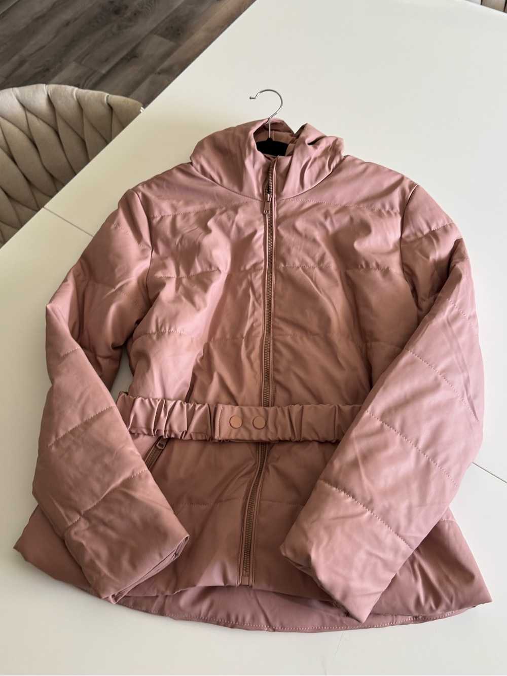 Women Pink Coat
